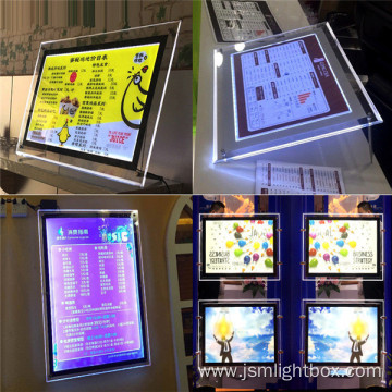 High Quality Crystal Advertising Light Boxes